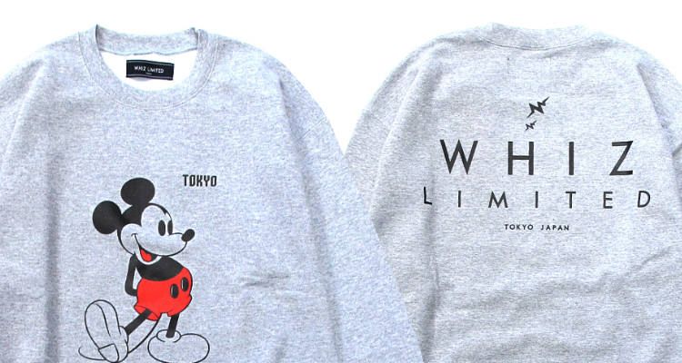 NEW ARRIVAL / WHIZ LIMITED-MICKEY SWEAT SHIRTS