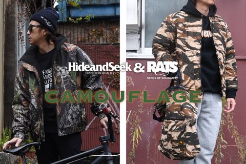 CAMOUFLAGE / スタイル特集アップ致しました。