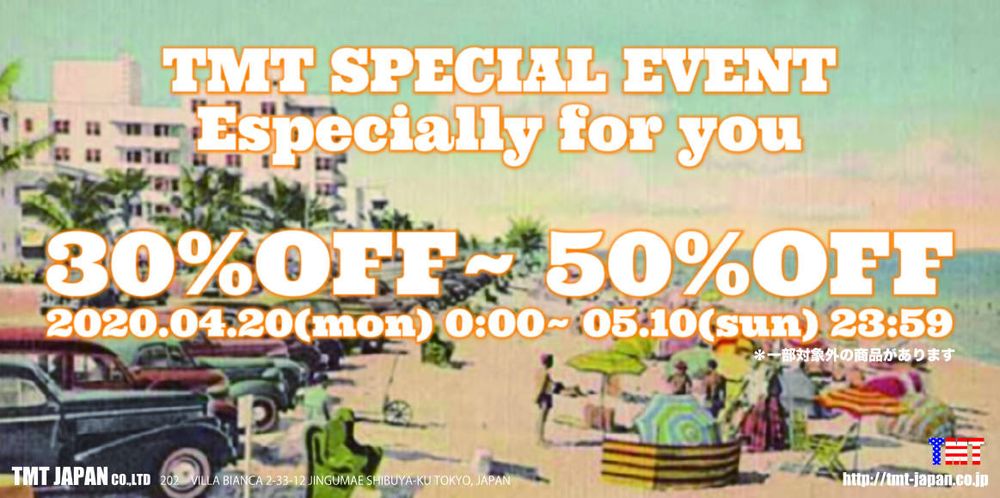 TMT SPECIAL SALE START!!
