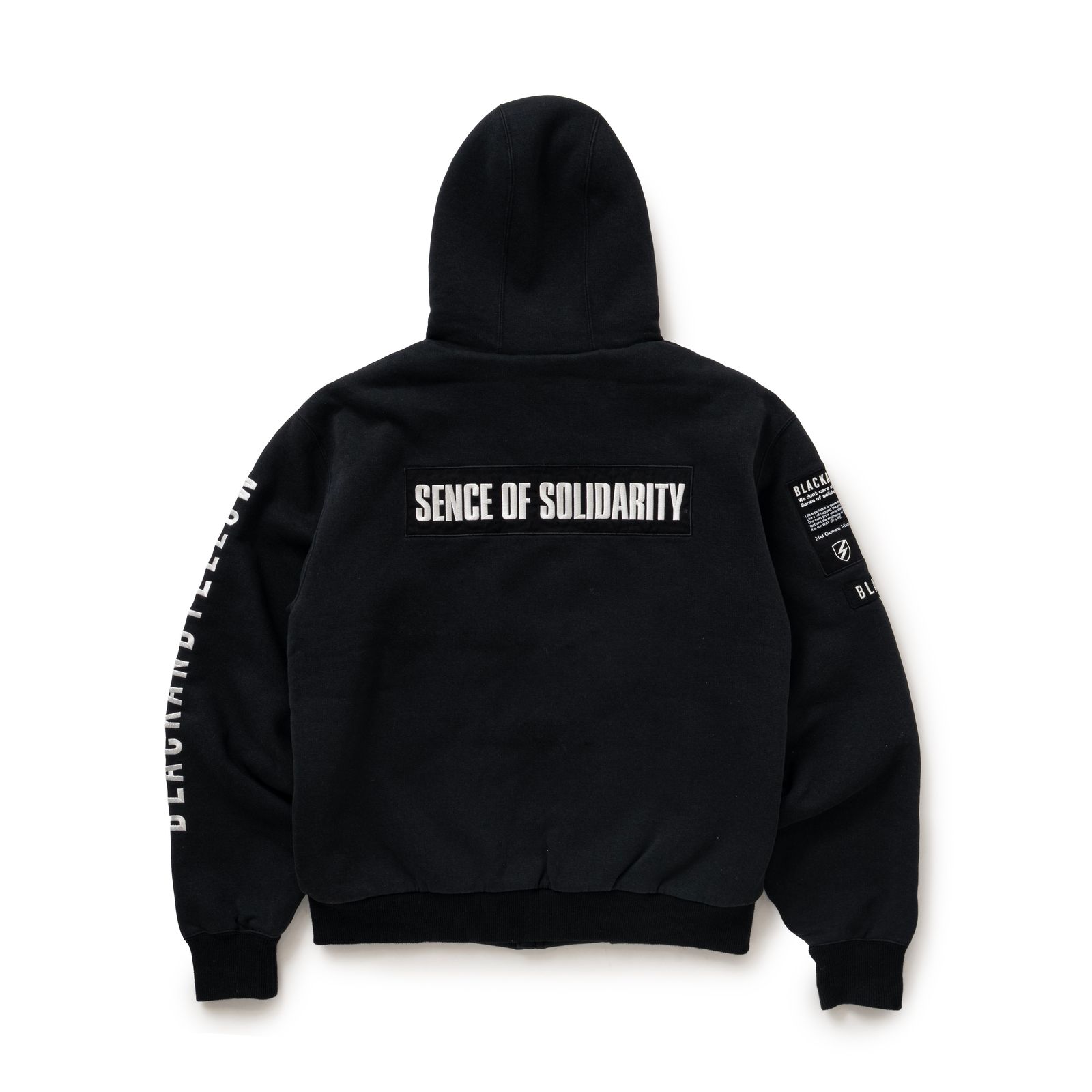 BOA HOODIE (BLACK) / ボア ライナー スウェット パーカー