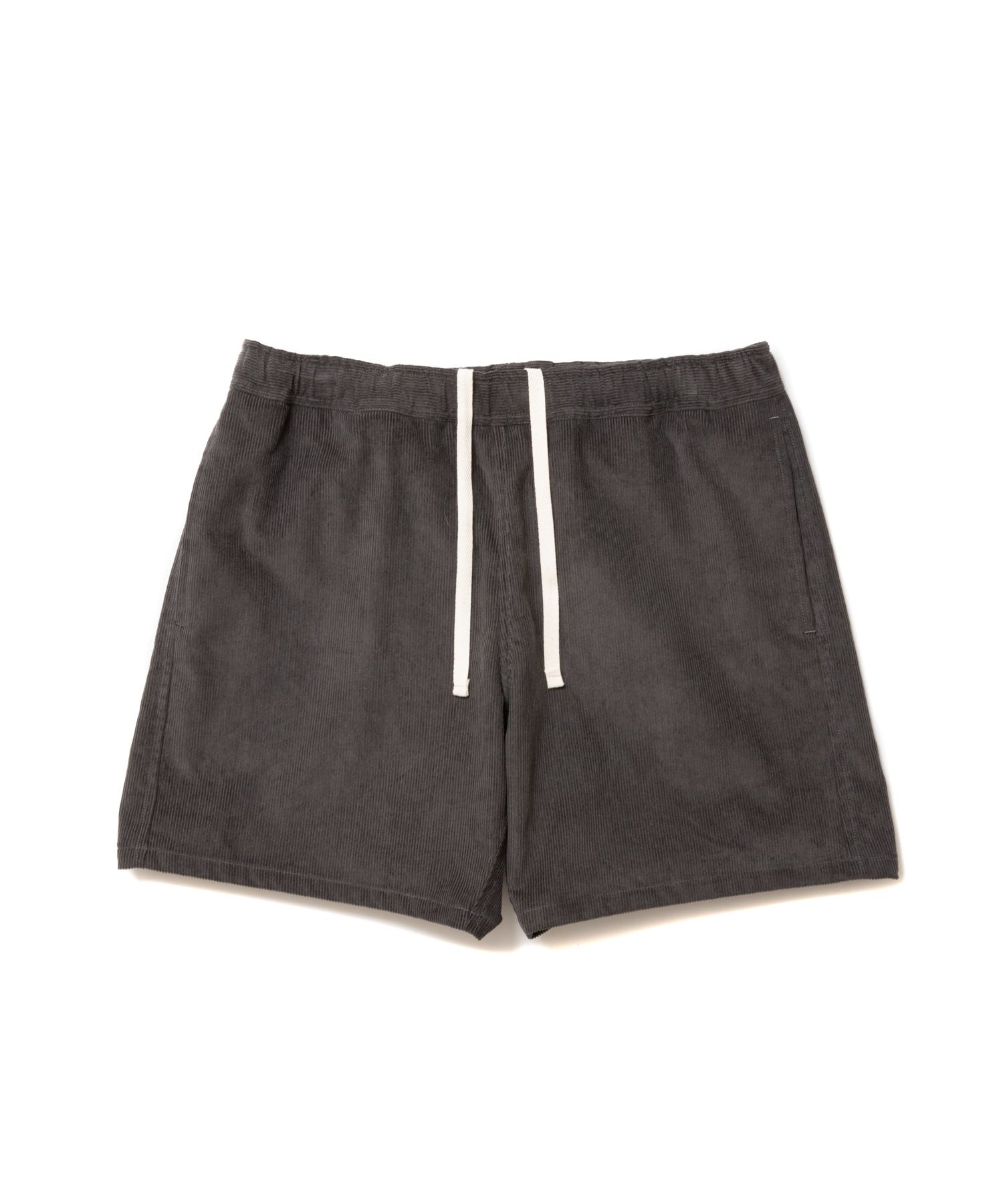 R9 CORDUROY SHORTS (CHARCOAL) / コーデュロイ イージーショーツ