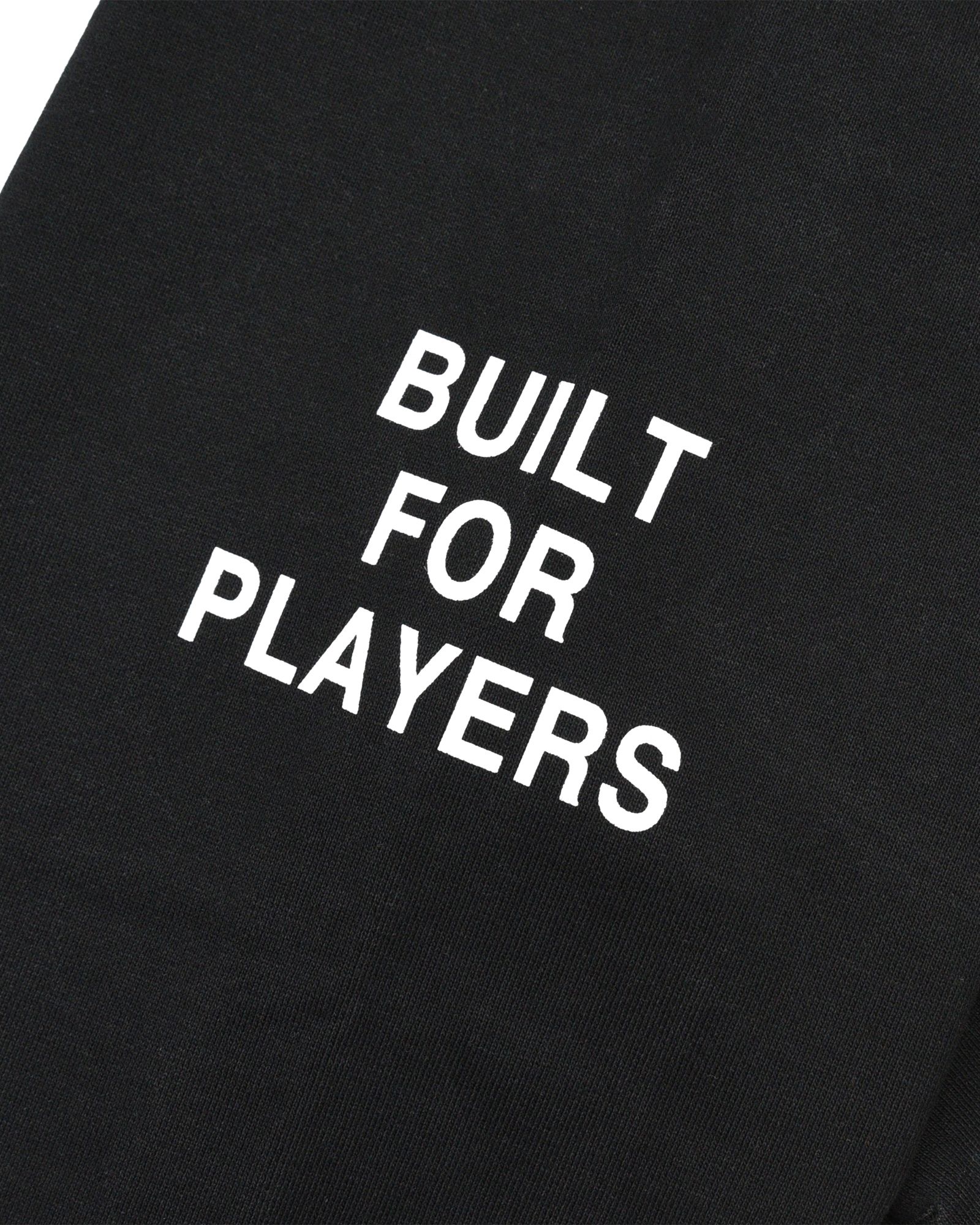 TM LOGO HOODIE (BLACK) / ロゴ プリント スウェット パーカー