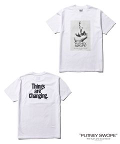 Putney Swope×Stie-lo Tee (WHITE) / ×パトニー・スウォープ×スティーロ コラボTシャツ
