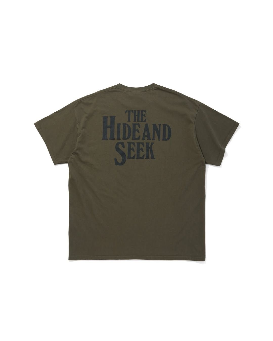 The HAS S/S Tee (OLIVE DRAB) / ロゴ プリントTee
