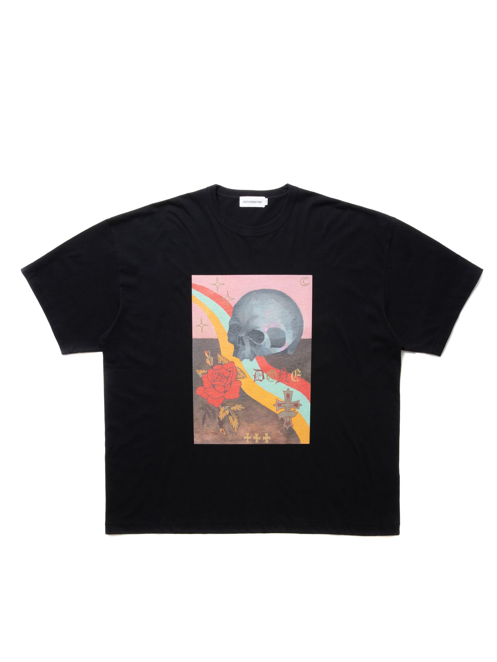 COOTIE PRODUCTIONS - Print S/S Tee (DONE) (BLACK) / Jakob Morley コラボ Tシャツ |  LOOPHOLE