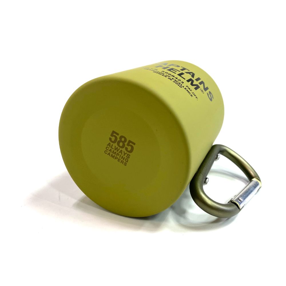 OUTDOOR MUG (COYOTE) / カラビナ付き アウトドア マグカップ