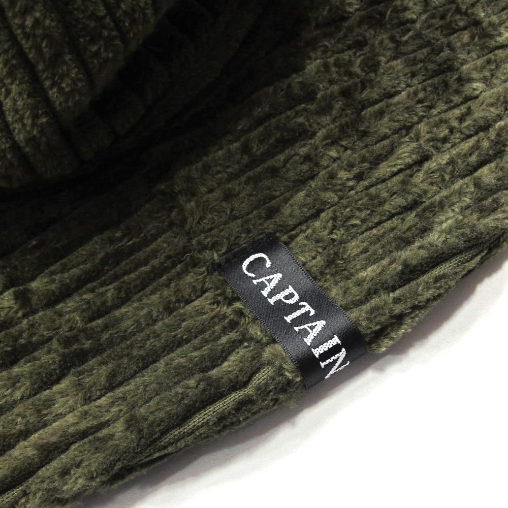 CAPTAINS HELM - 【ラスト1点】FAT CORDUROY BALL HAT (OLIVE 