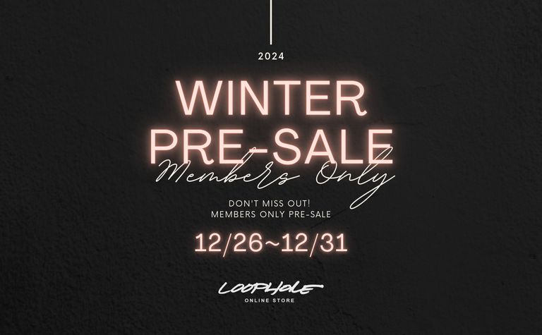 【会員様限定】2024 WINTER PRE-SALE 只今開催中です。