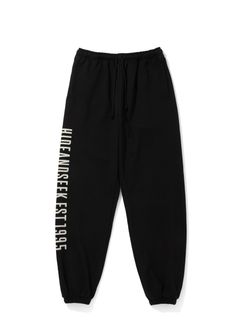 College Sweat Pant (BLACK) / オリジナル セットアップスウェットパンツ / セットアップ可能