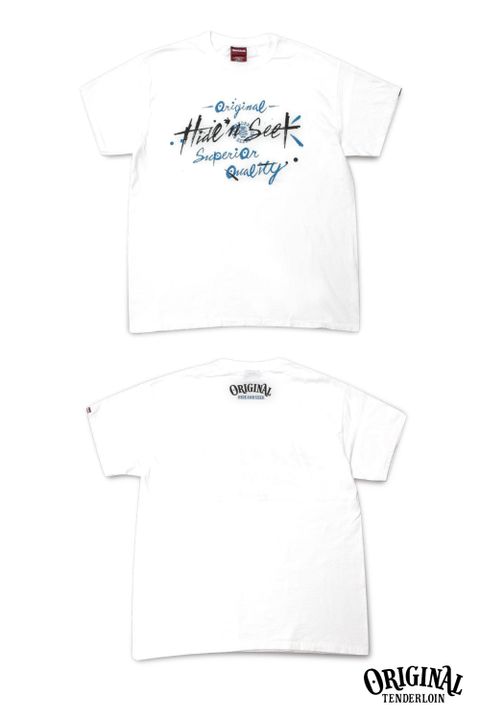 ×TENDERLOIN S/S TEE (WHITE) / テンダーロイン コラボT