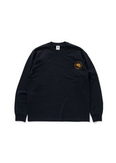 CIRCLE POCKET L/S TEE (BLACK) / サークル ポケット ロング Tシャツ