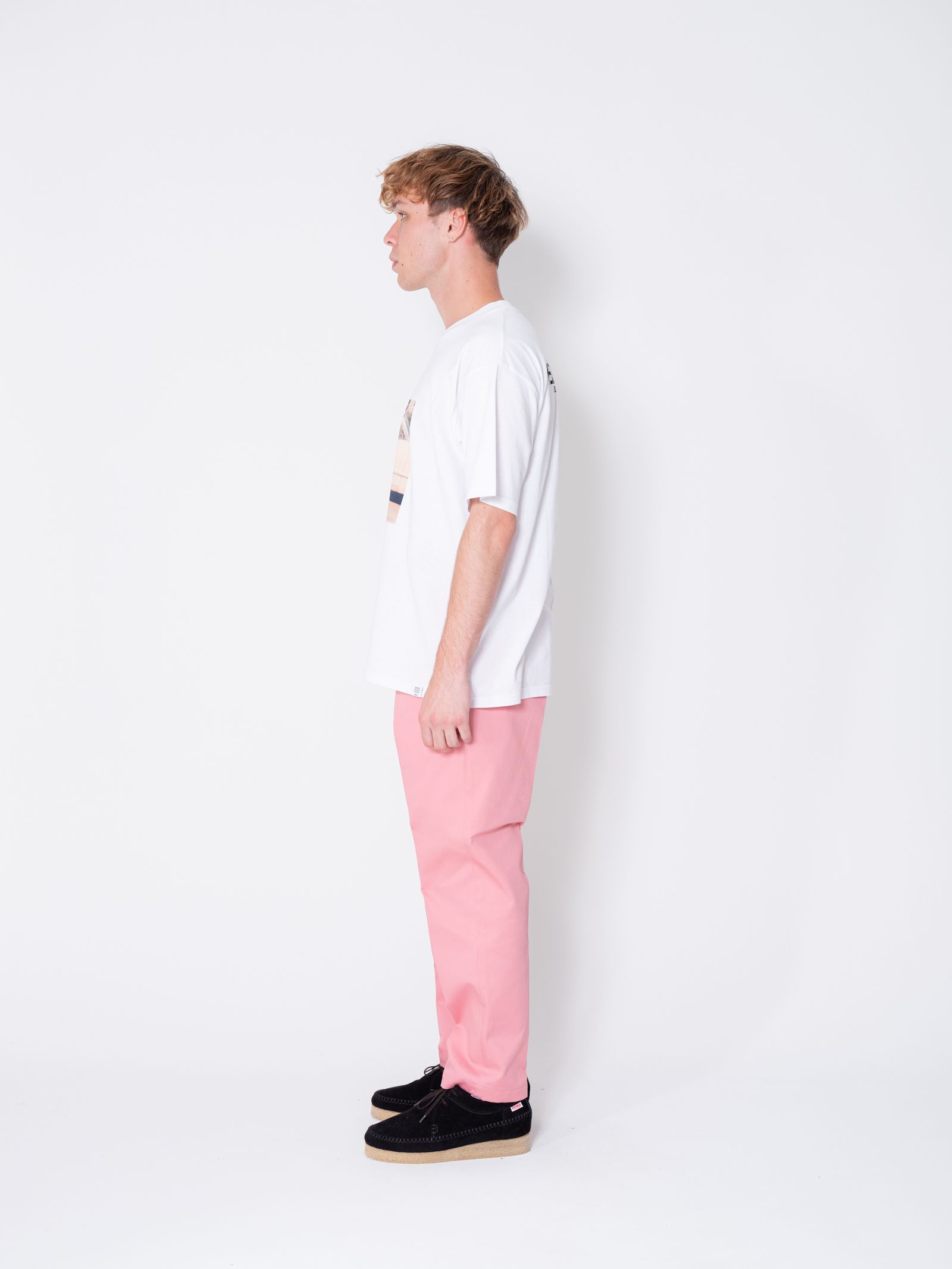 S/S LOVE ME LOGO TEE "BYERS" (WHITE) / カーティス・クリグ コラボ フォトTee