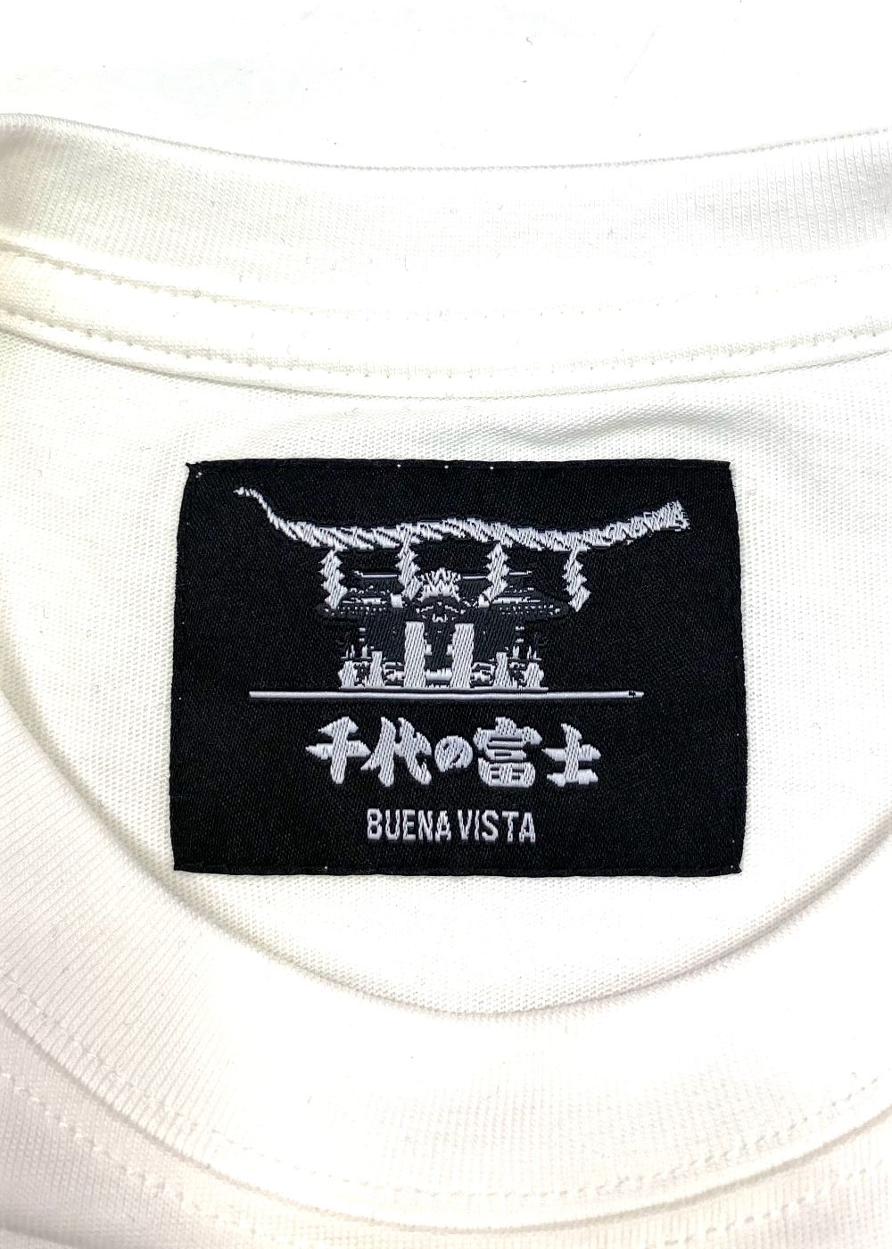 【千代の富士×BUENA VISTA】El wolf solitario tee tres (WHITE) / ×千代の富士 コラボ Tシャツ