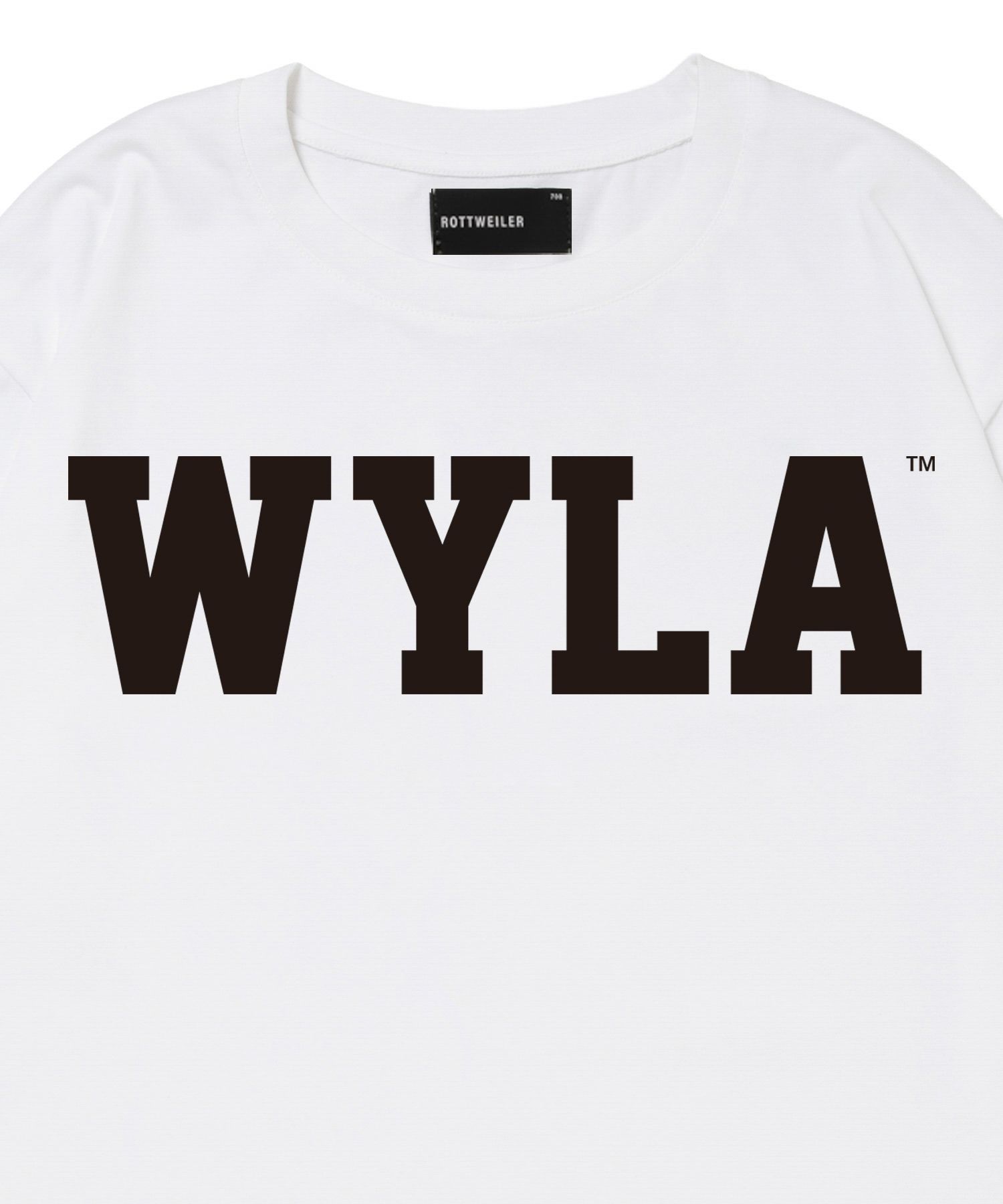 COLLEGE LSTEE (WHITE) / プリント Tシャツ