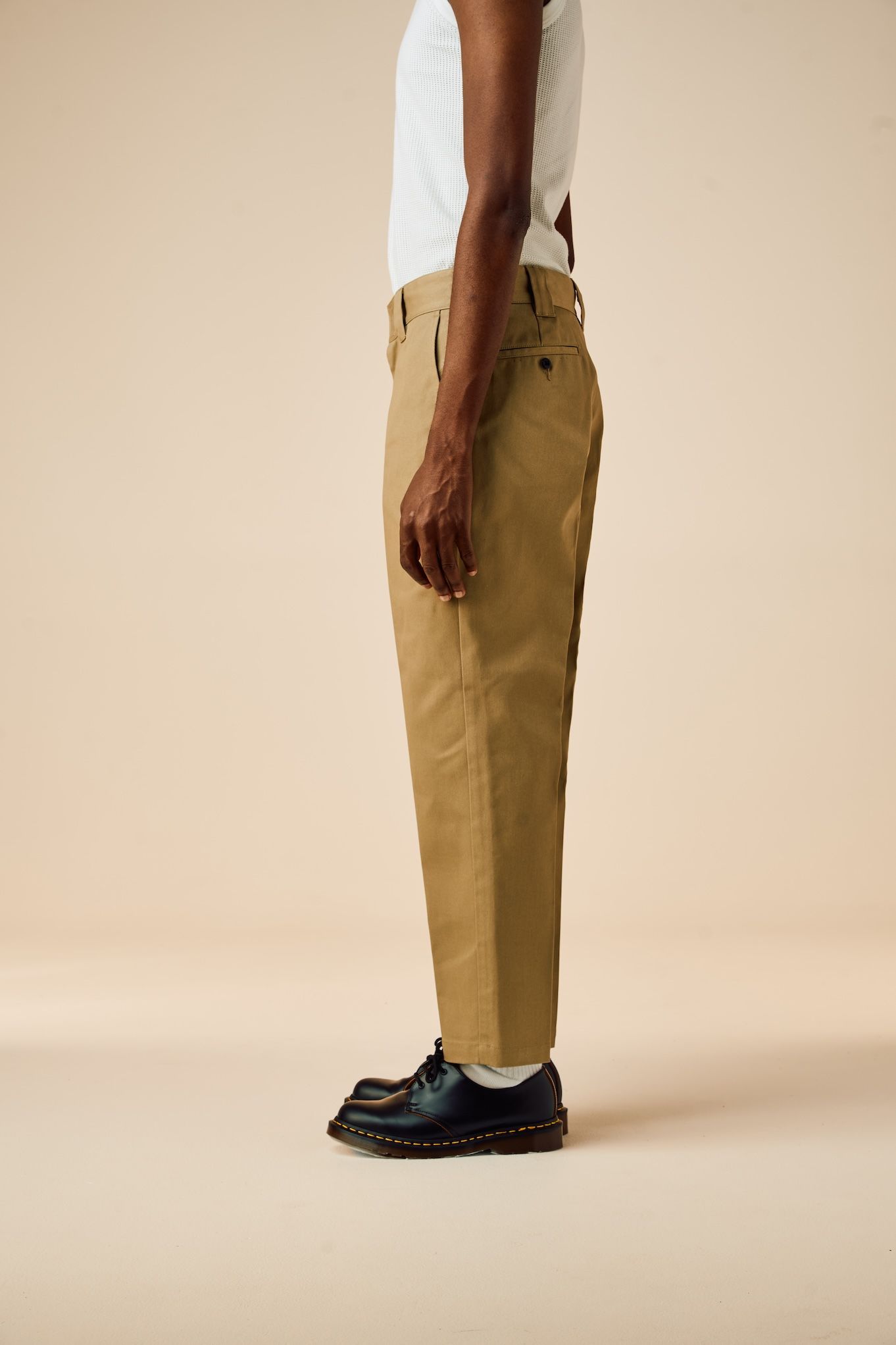 10/L DICKIES SLIM FIT PANTS "BENEDICT" (KHAKI) / ディッキーズ コラボチノパンツ