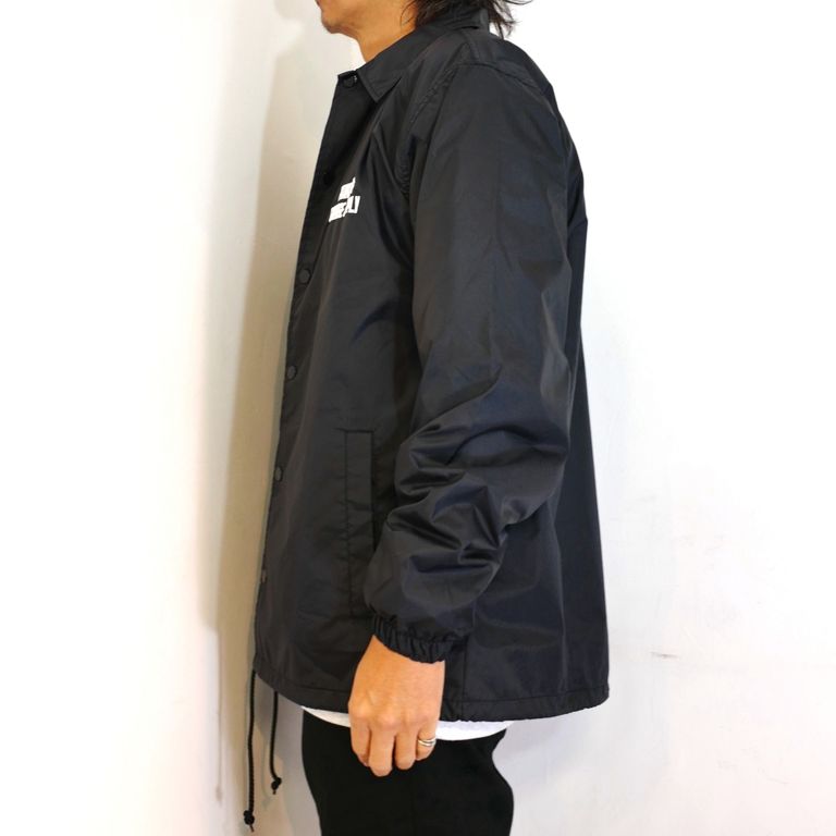 PORKCHOP GARAGE SUPPLY - BAR&SHIELD COACH JKT (BLACK) / バー  