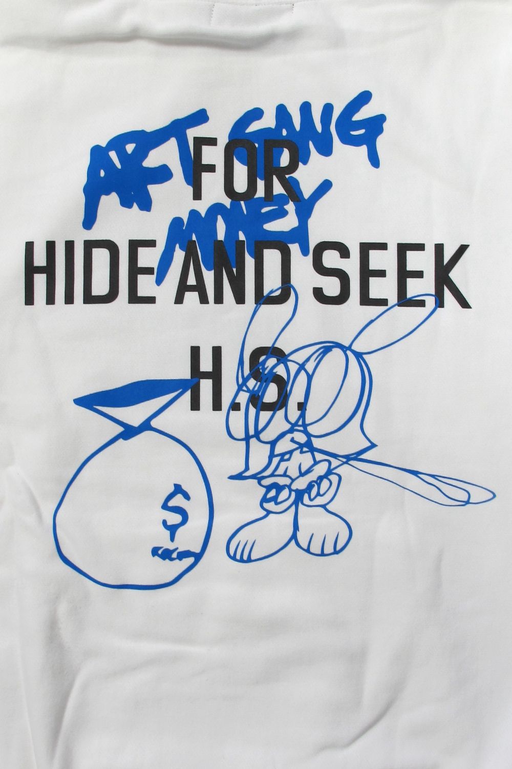 HIDE AND SEEK - ×SKOLOCT HOODED SWEATSHIRT (WHITE