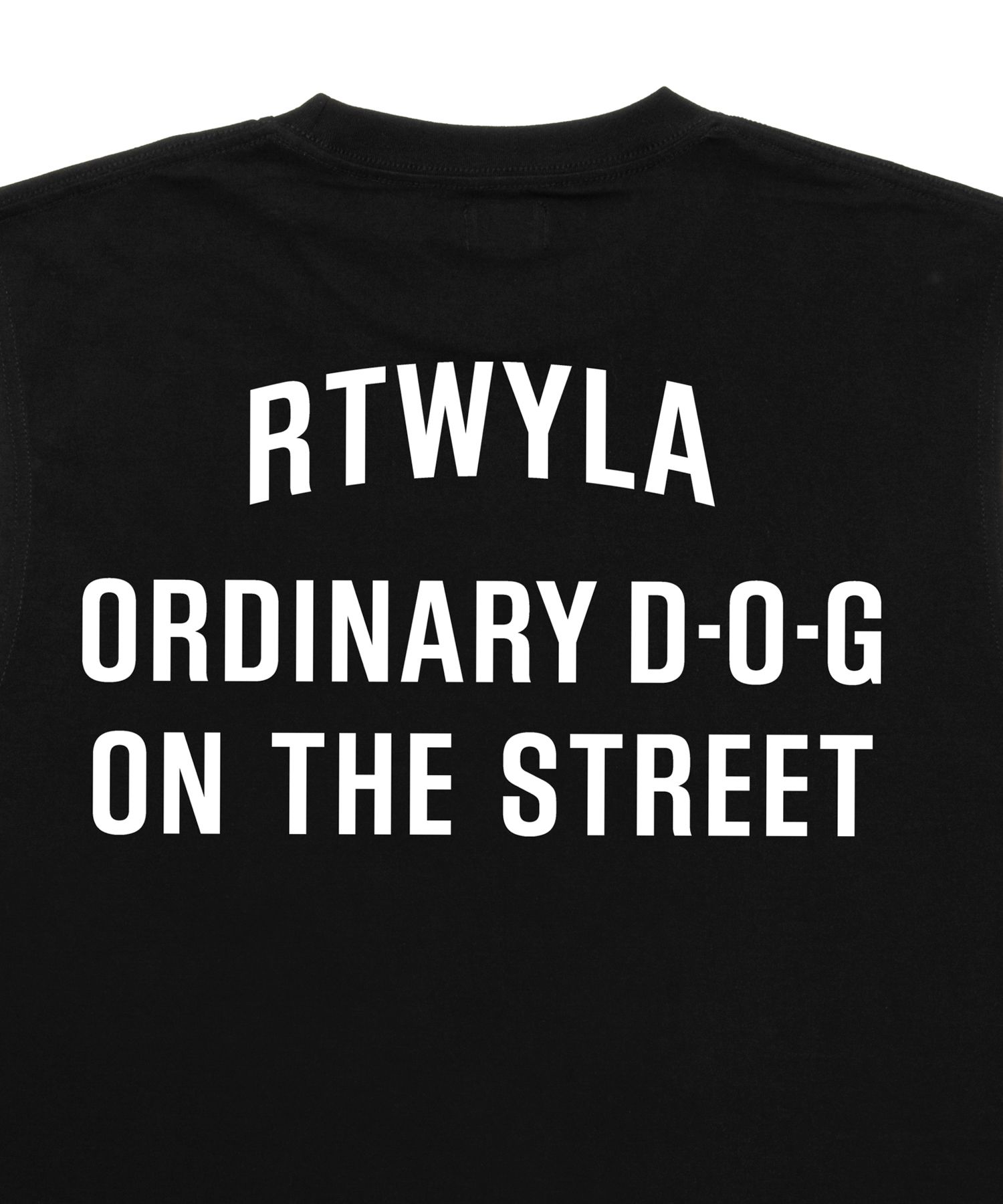 R9 VINTAGE NOSLEEVE TEE (BLACK) / オリジナル ノースリーブ Tシャツ