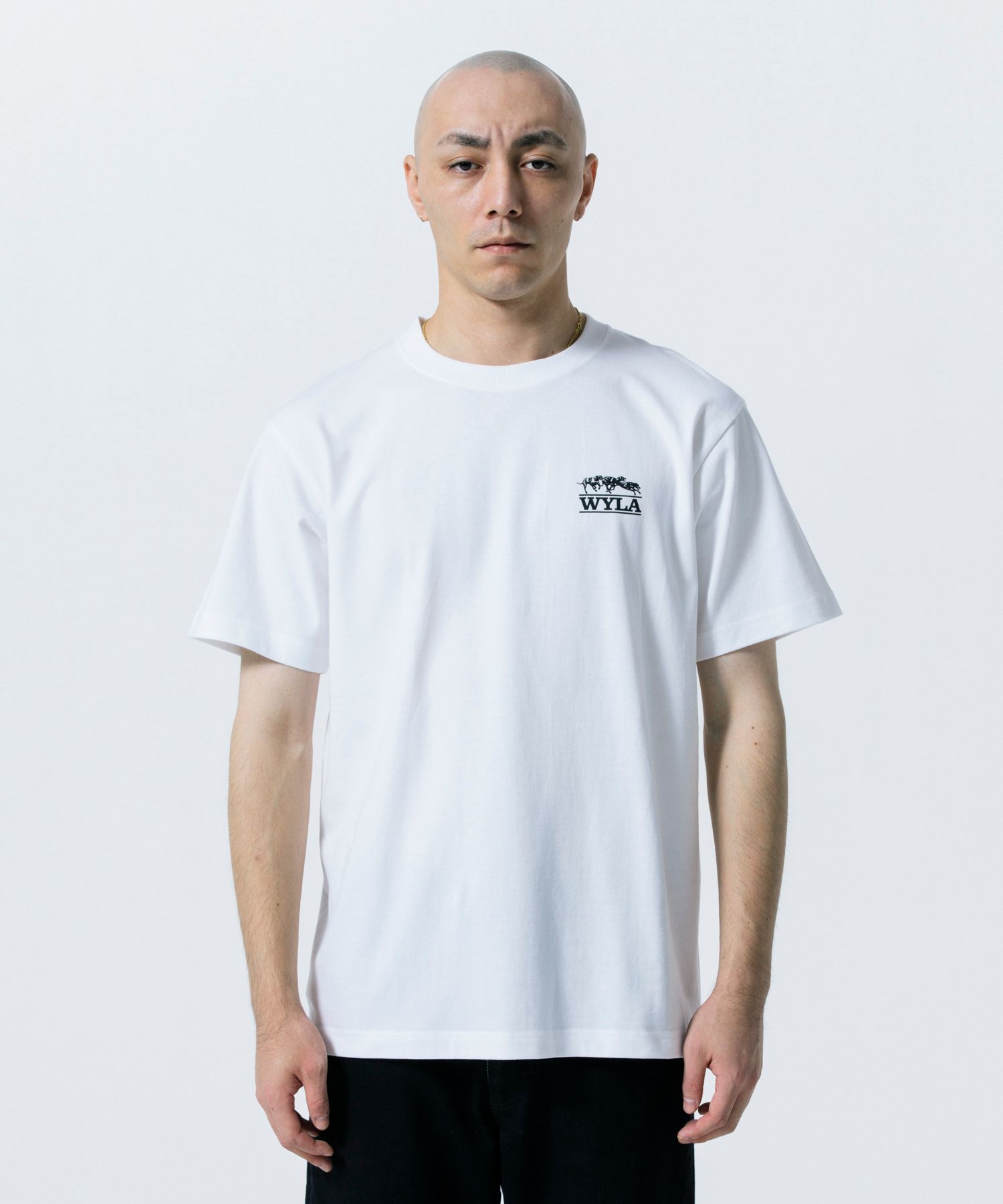 DOG TEE (WHITE) / プリント Tシャツ