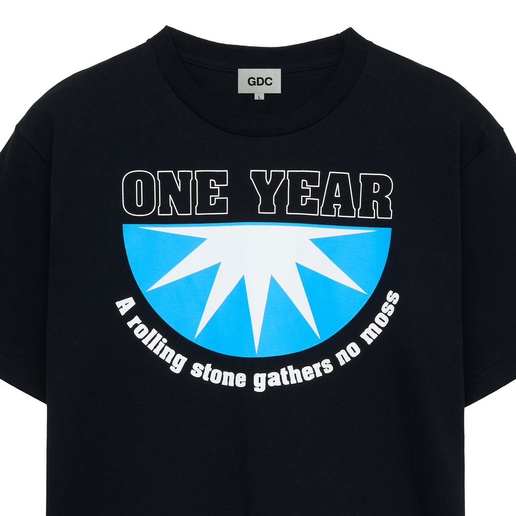 Half Star TEE 1th Limited (BLACK) / GDC 復活 1周年記念 Tシャツ