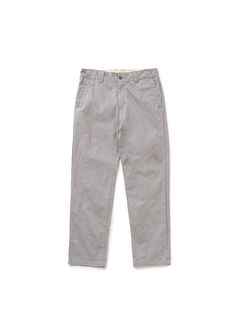 CHINO L/L PANTS SLIM (GRAY) / スリムタイプ チノ パンツ