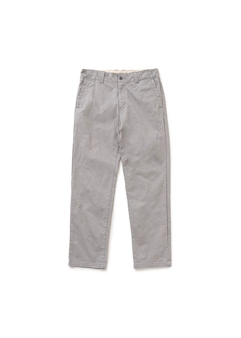 CHINO L/L PANTS SLIM (GRAY) / スリムタイプ チノ パンツ