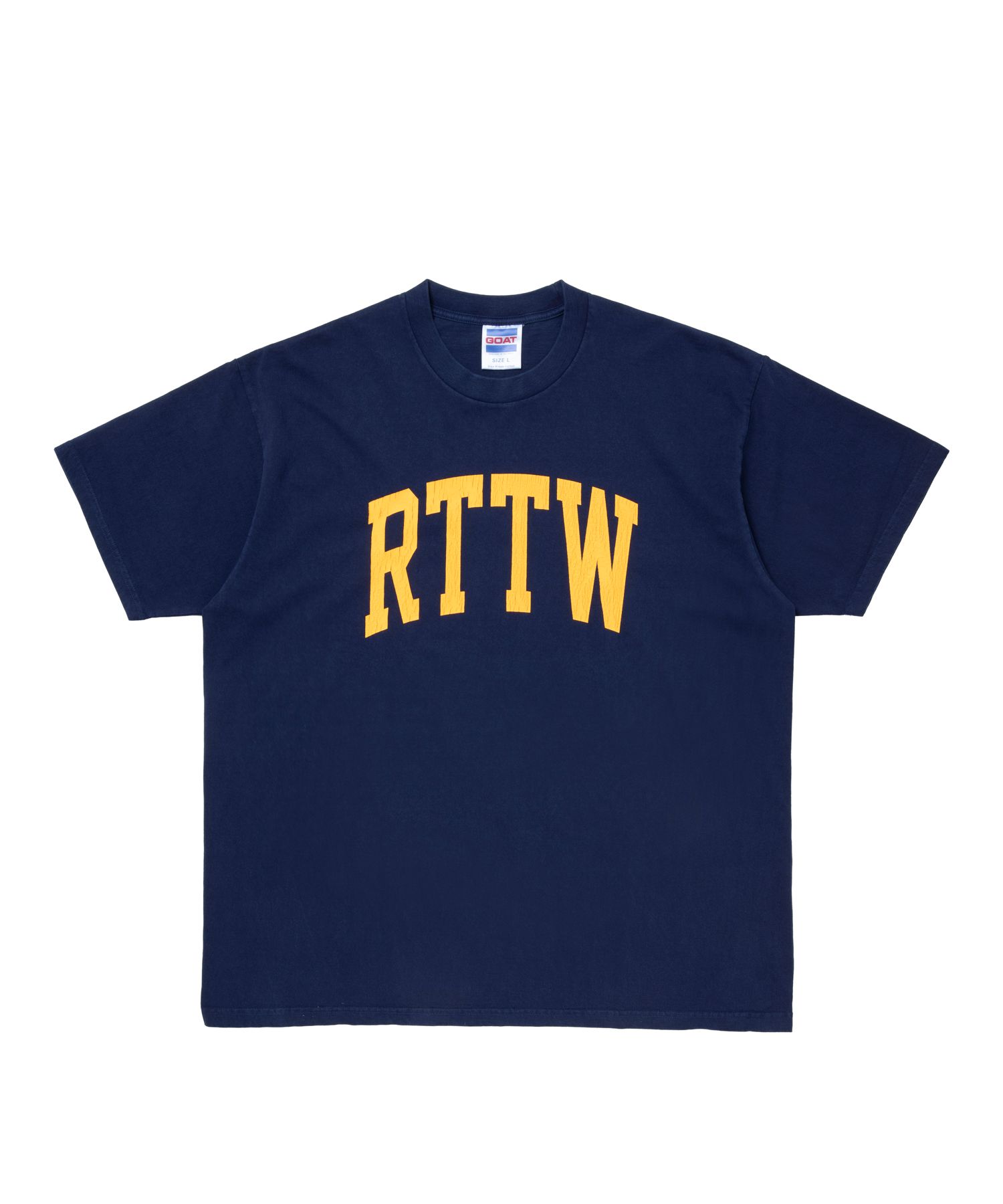 人気便利グッズ (BLACK) TEE RTTW - ROTTWEILER / T プリント カレッジロゴ トップス