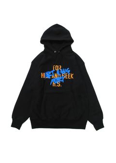 ×SKOLOCT HOODED SWEATSHIRT (BLACK) / スコロクト コラボスウェットパーカー