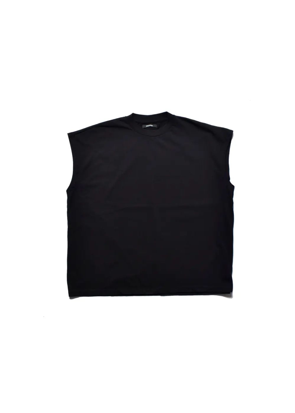 Big Nosleeve T-SH  (BLK) / ビッグシルエット ノースリーブ Tシャツ
