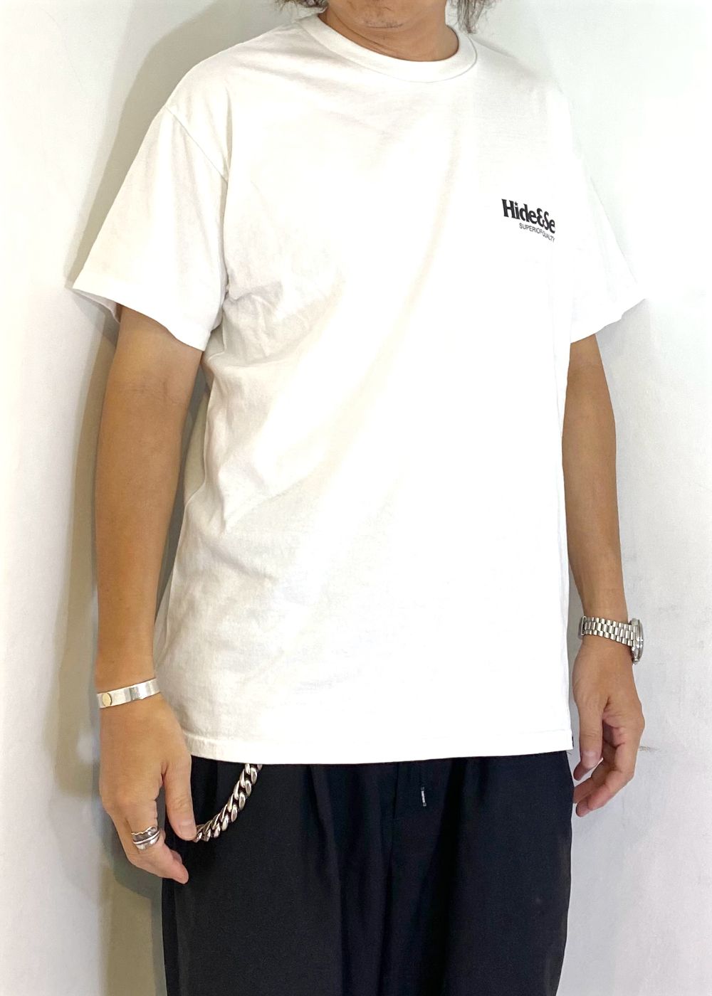 30周年　hide and seek the FlagShop Tee HideandSeek×