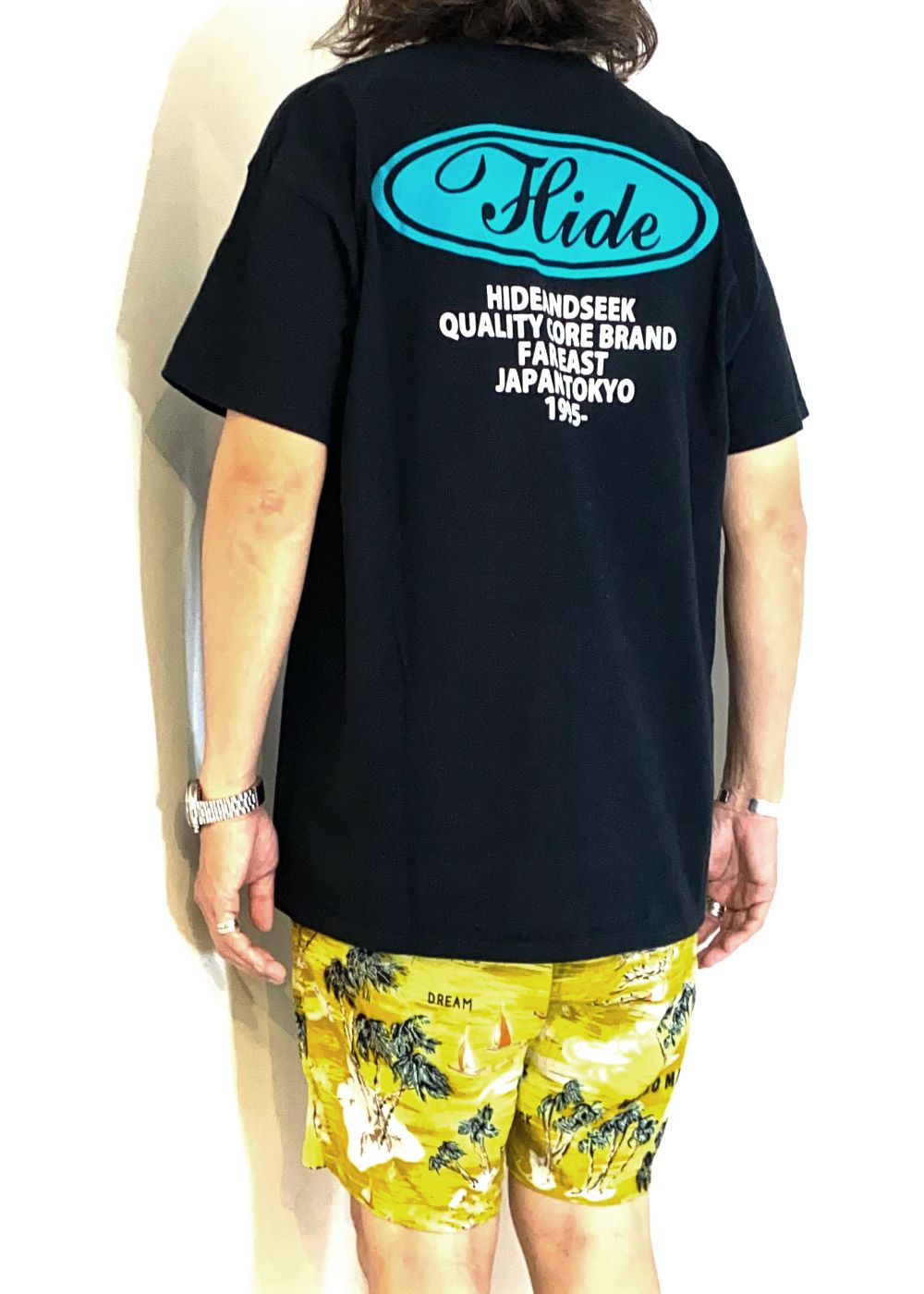 Circle Logo S/S Tee (BLACK) / ロゴ プリントTee