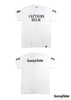 ×SUNNY C SIDER LOCALS LOGO S/S TEE (WHITE) / サニーシーサイダー コラボロゴT
