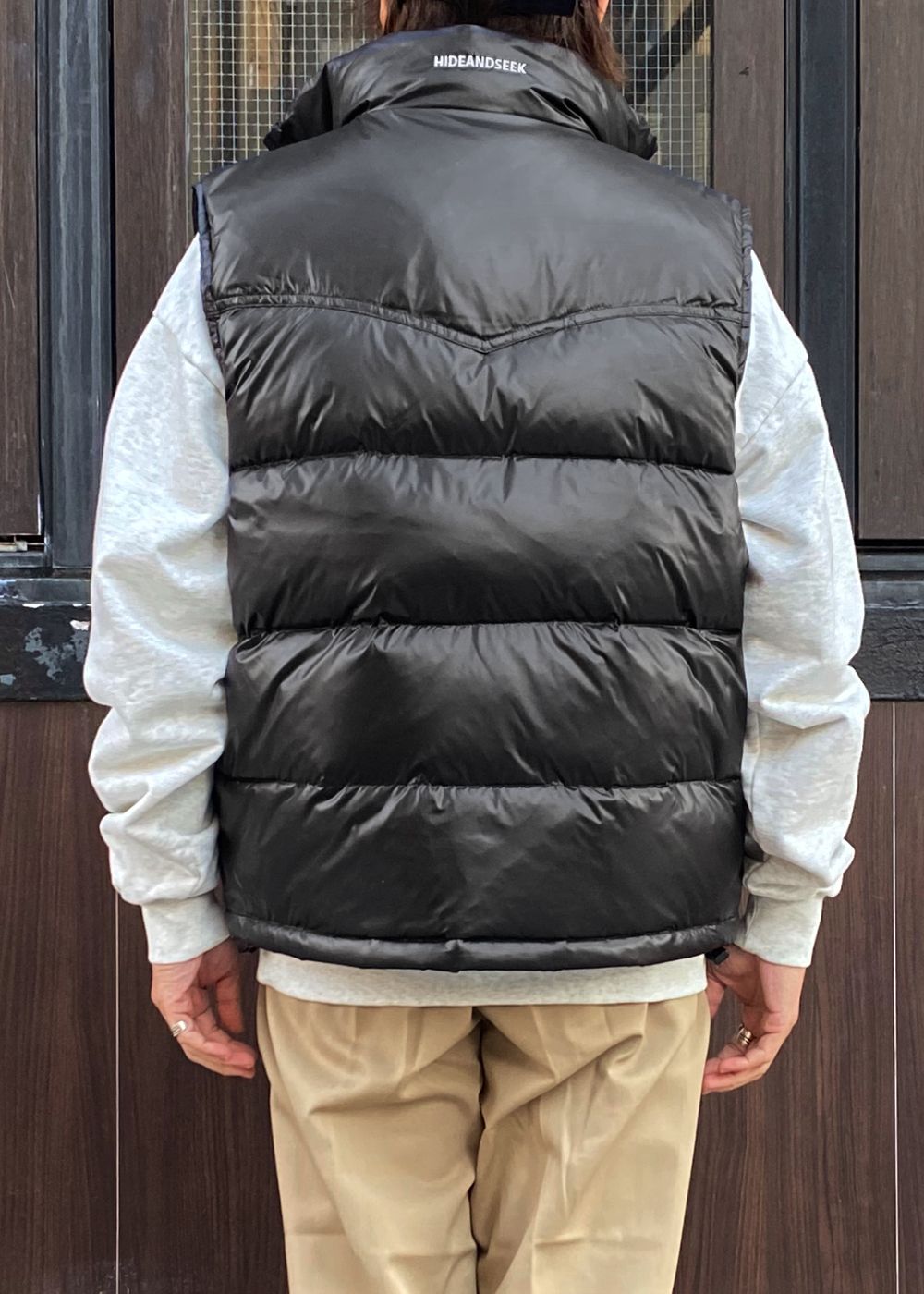 Western Down Vest (BLACK) / ウエスタン ダウン ベスト