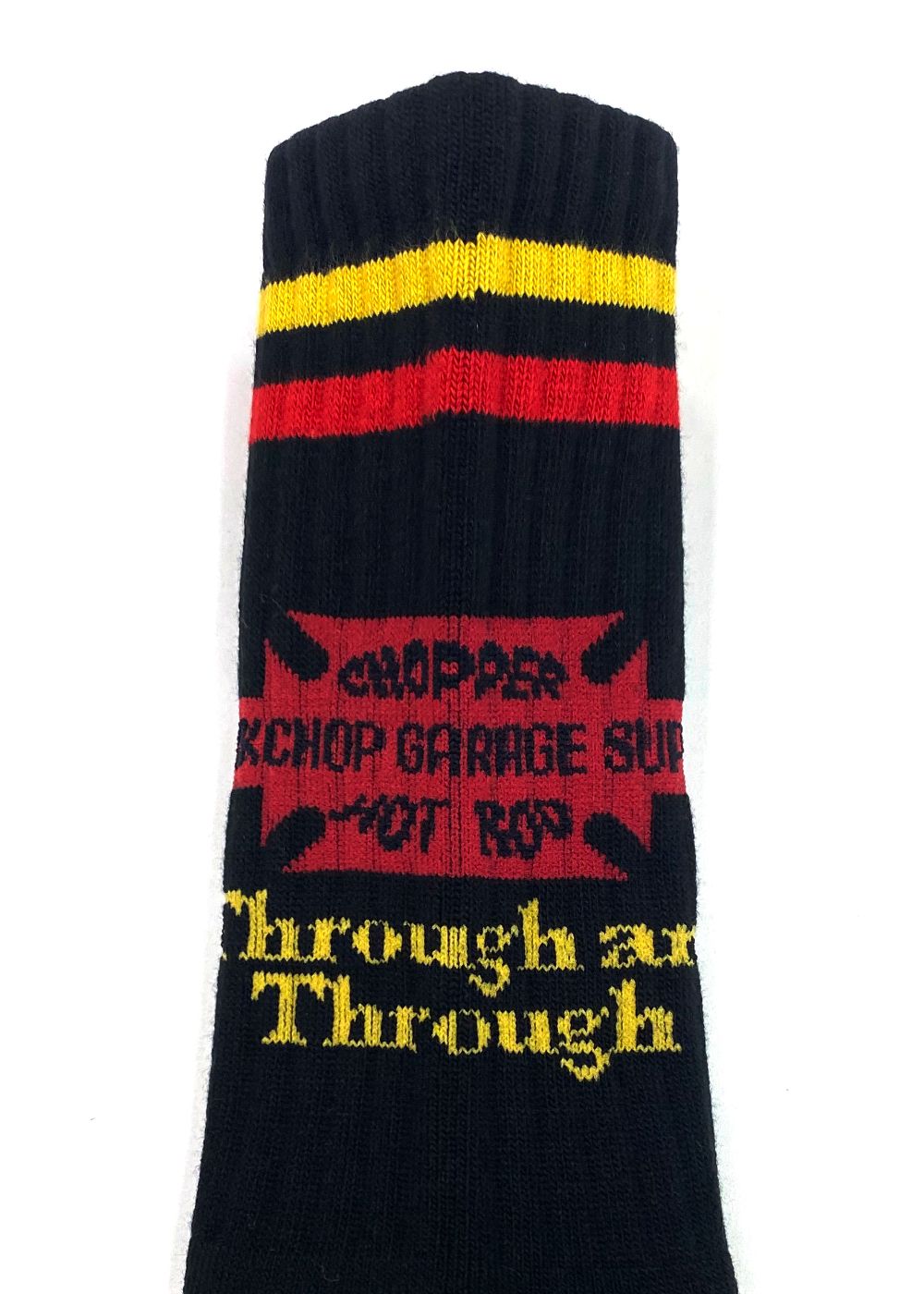 BAR&SHIELD SOX (BLACK) / ジャガード ロゴ ソックス