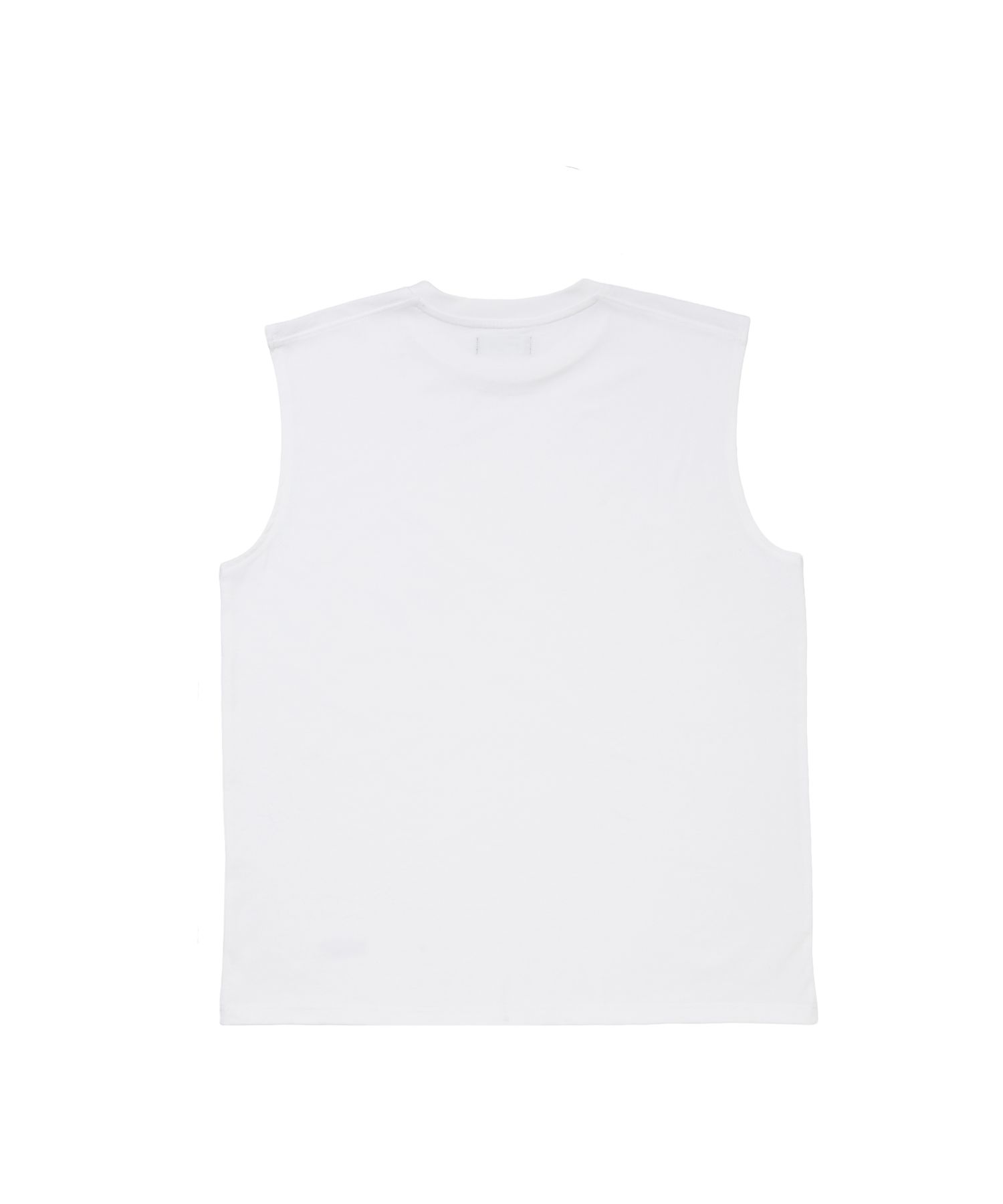 R9 BASIC NOSLEEVE TEE (WHITE) / オリジナル ノースリーブ Tシャツ