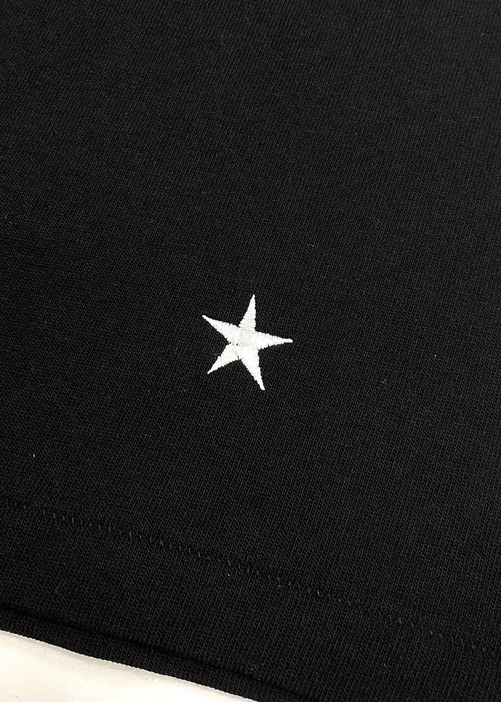 【ラスト1点】HENRY NECK TEE (BLACK) / ヘンリーネック Tシャツ