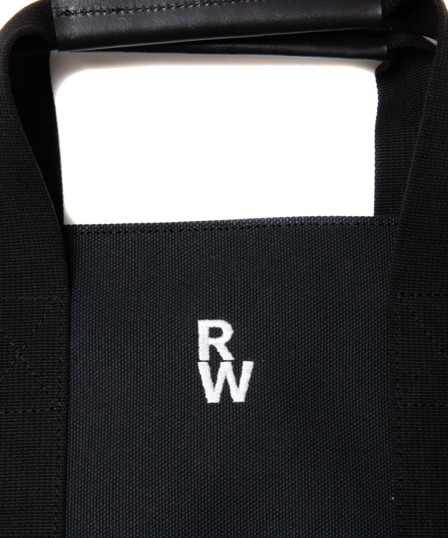 CANVAS TOTE BAG (BLACK) / 定番キャンバストートバッグ (ラージ)