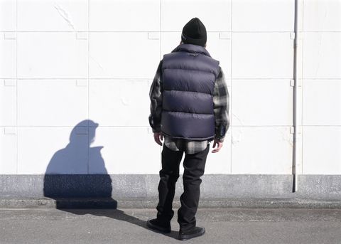 MINEDENIM × NONNATIVE COLLABORATION DOWN VEST