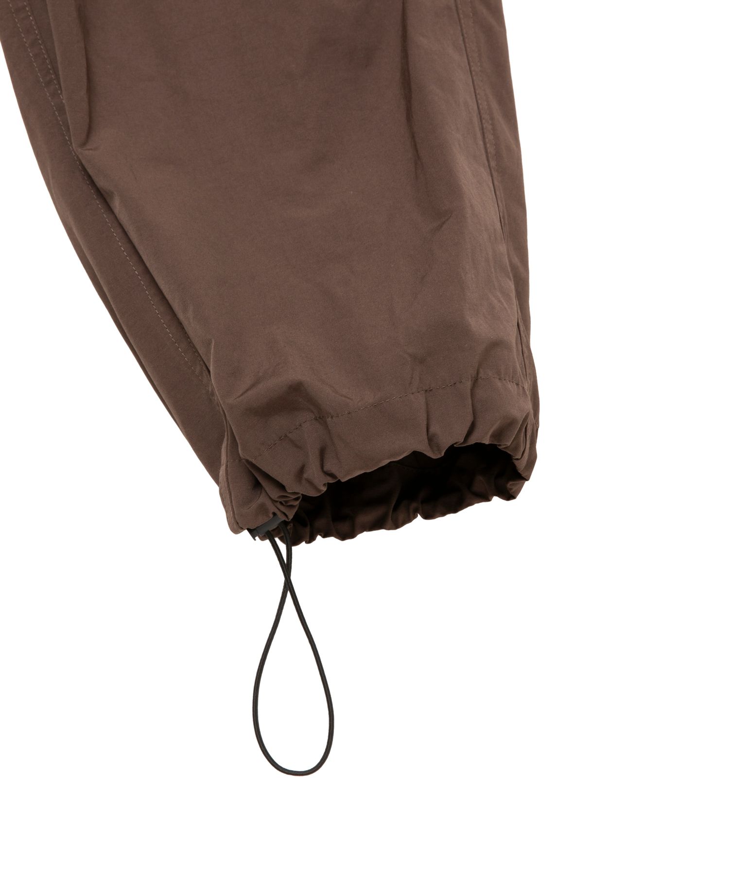 R9 PARACHUTE PANTS (BROWN) / パラシュート パンツ