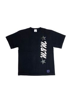 PRINT TEE (BLACK) / ロゴ プリント Tシャツ