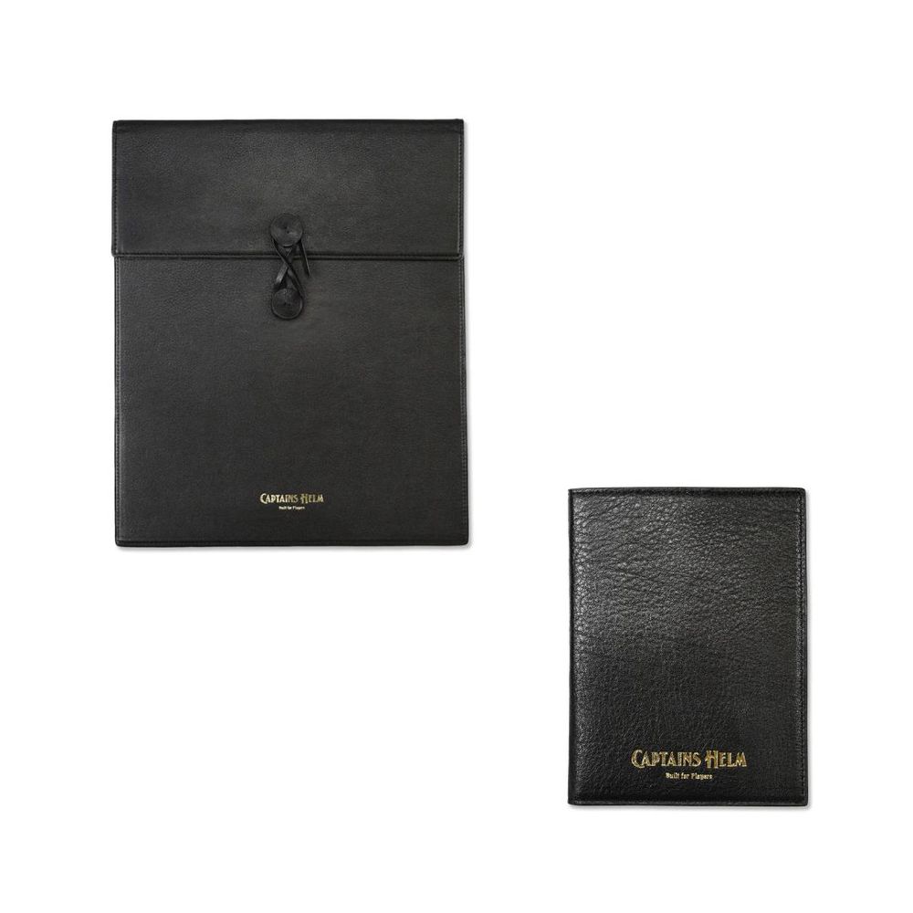 CAPTAINS HELM 新作販売告知 / 高級感漂うレザーPC&PASSケース。