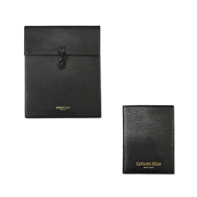 CAPTAINS HELM 新作販売告知 / 高級感漂うレザーPC&PASSケース。
