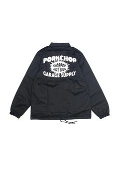 【ラスト1点】BOMB COACH JKT (BLACK) / プリント コーチジャケット