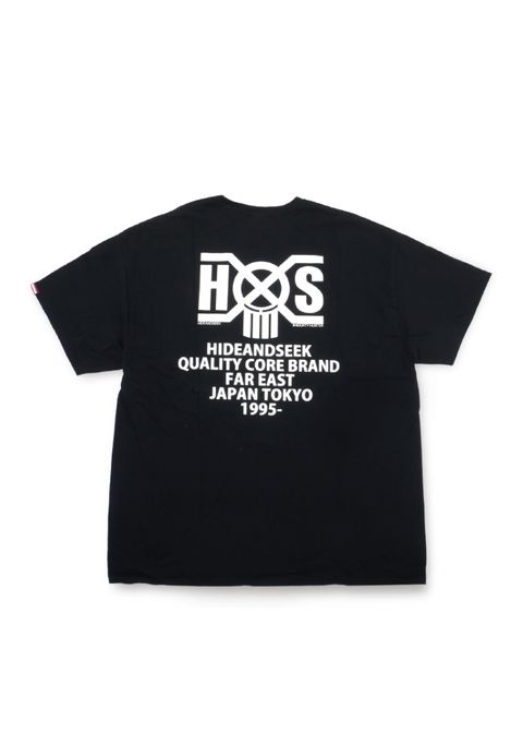 HS×BH S/S TEE (BLACK) / バウンティーハンター コラボ Tシャツ
