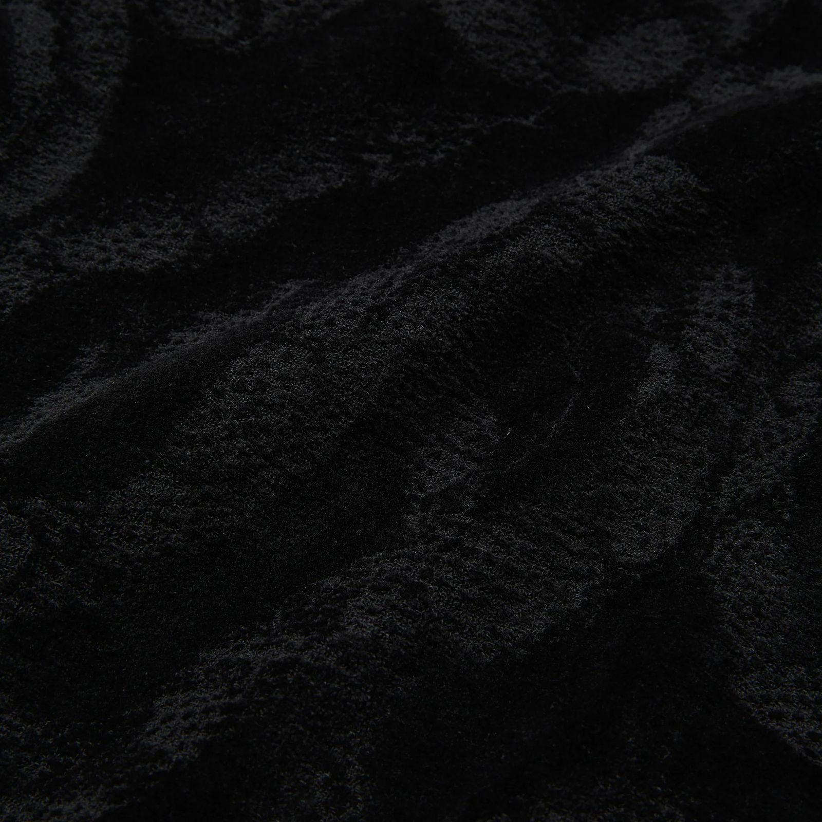 JQ VELOUR JACKET ＜SNAKE PATTERN＞ (BLACK) / ジャガード 総柄 ベロア ジャケット