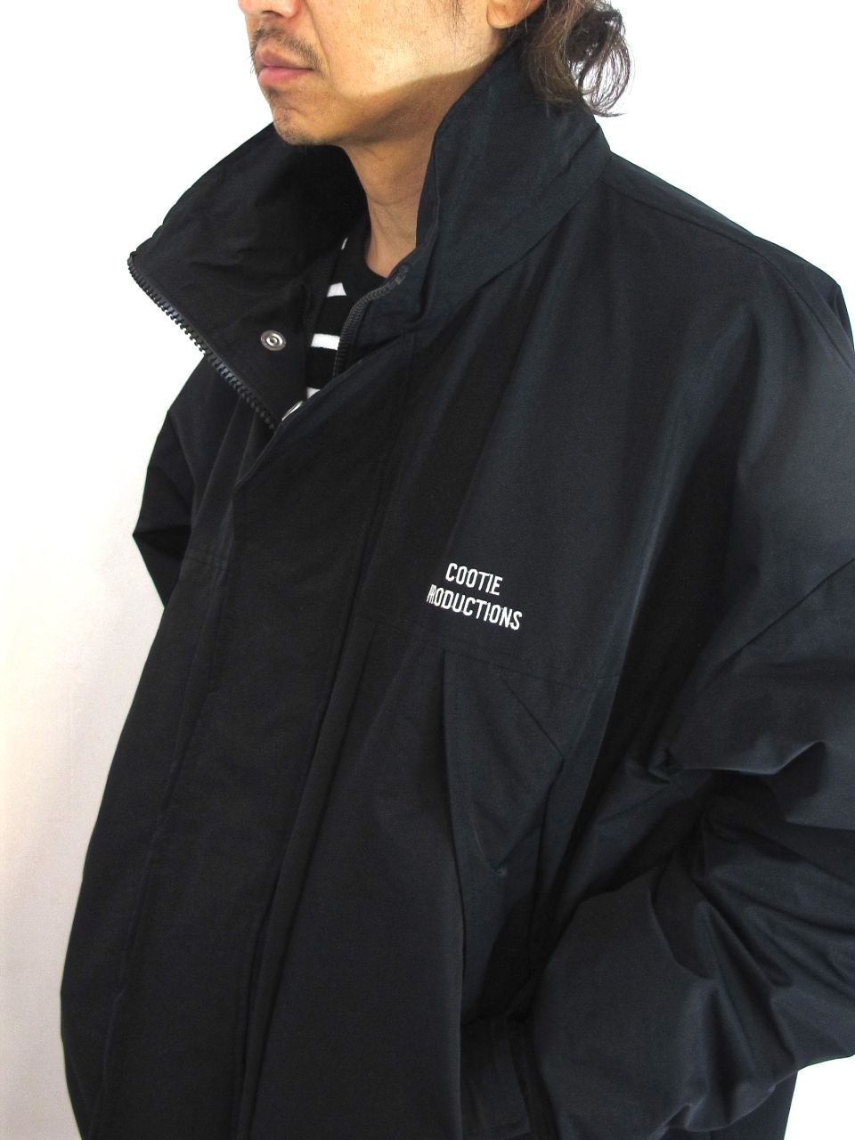 COOTIE Oversized Shell Parka クーティーフードフードあり