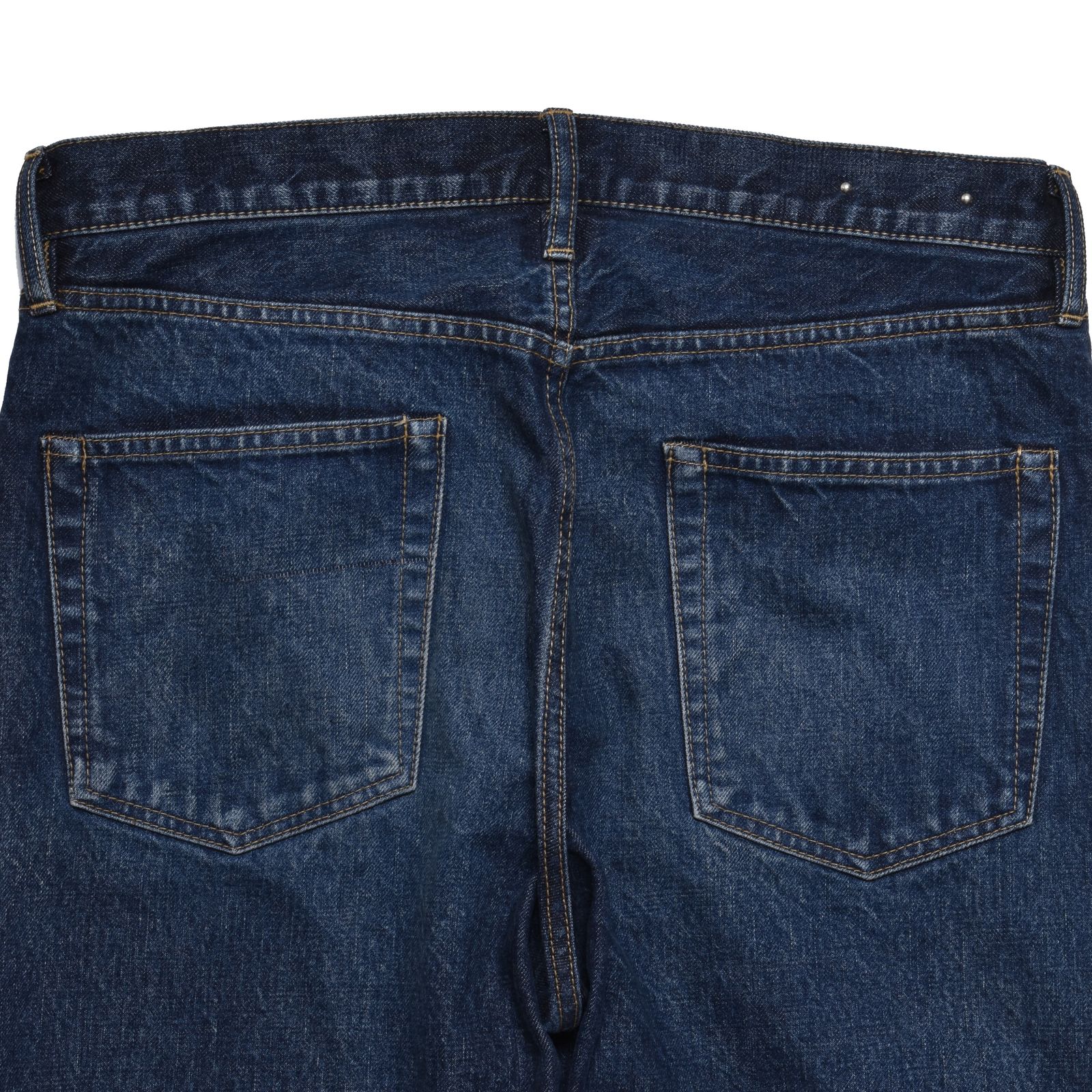 S.Denim Regular Straight Jeans (USD) / ストレート ユーズド デニムパンツ / セットアップ可能
