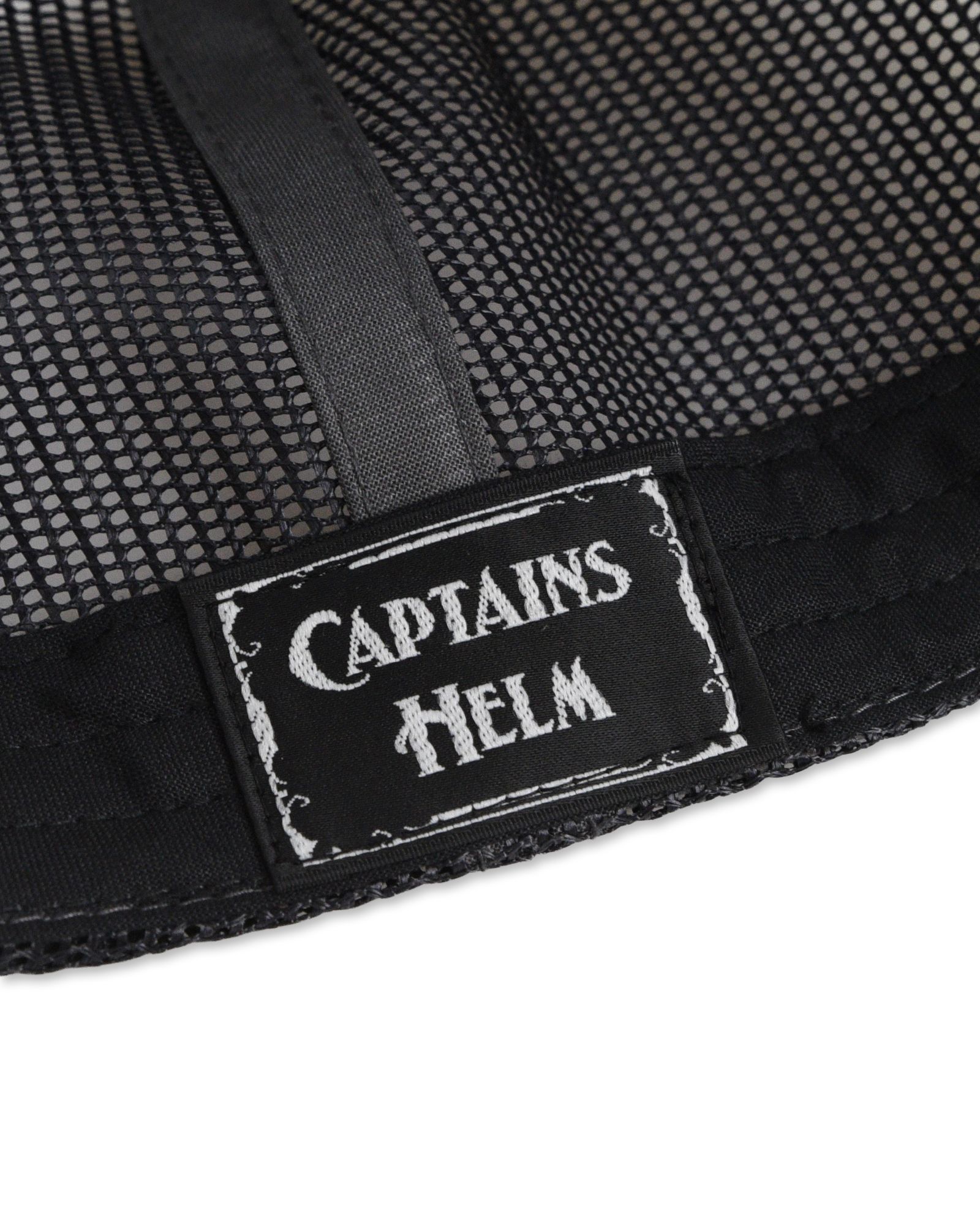 【ラスト1点】LOGO MESH CAP (CHARCOAL) / ロゴ メッシュ キャップ