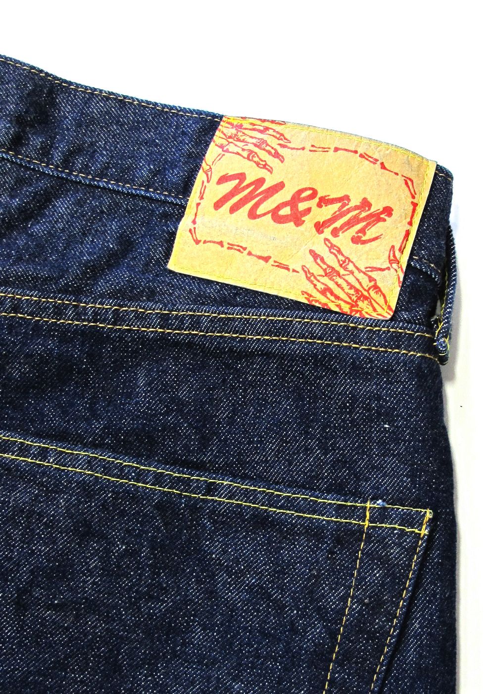 M&M CUSTOM PERFORMANCE - 14.5oz DENIM (×MASSES) (RIGID) / マシス