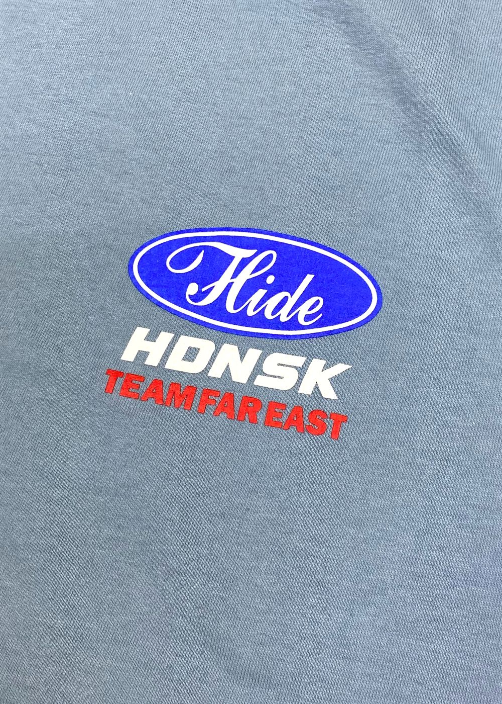 【ラスト1点】HDNSK S/S Tee (D.BLUE) / ロゴ プリントTee
